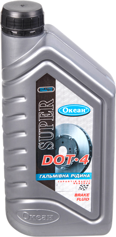 Гальмівна рідина ОКЕАН DOT 4 1 л (ODOT4.1)